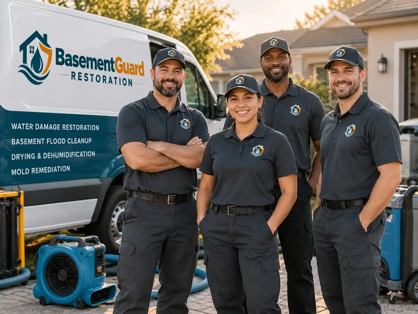 Basement Water Damage Restoration company in Herron, MI